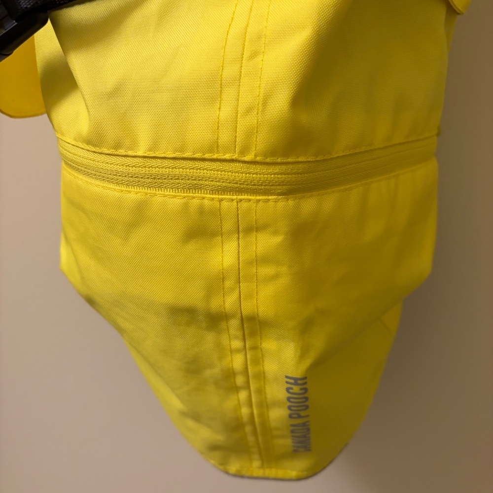 Canada Pooch Grow with Me Yellow Rain Coat - Picture 7 of 9